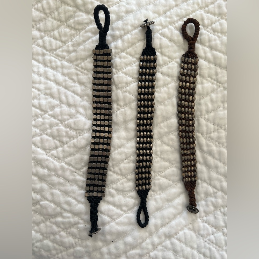 SilverBeaded Bracelet